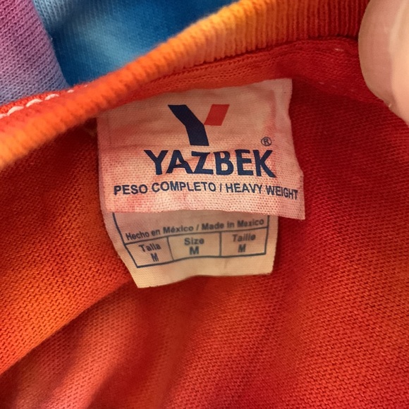 NWOT Cozumel, Mexico, tie-dye T-shirt size medium, 100% cotton, heavy weight - Picture 4 of 5